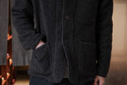 evan kinori　Three Pocket Jacket Brushed Wool Coating