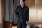 evan kinori　Three Pocket Jacket Brushed Wool Coating