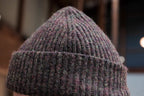 evan kinori　Knit Hat Top Dyed Wool