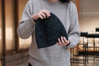 evan kinori　Knit Hat Wool Cashmere Tweed