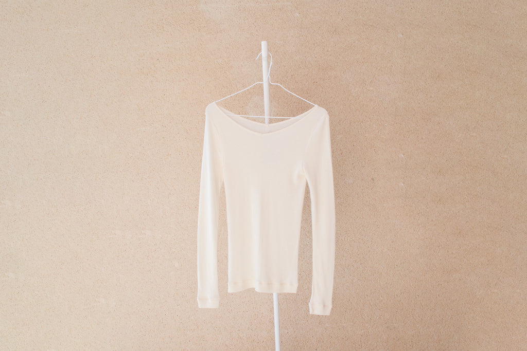 MALU BILLIE -Double V-neck long sleeve-