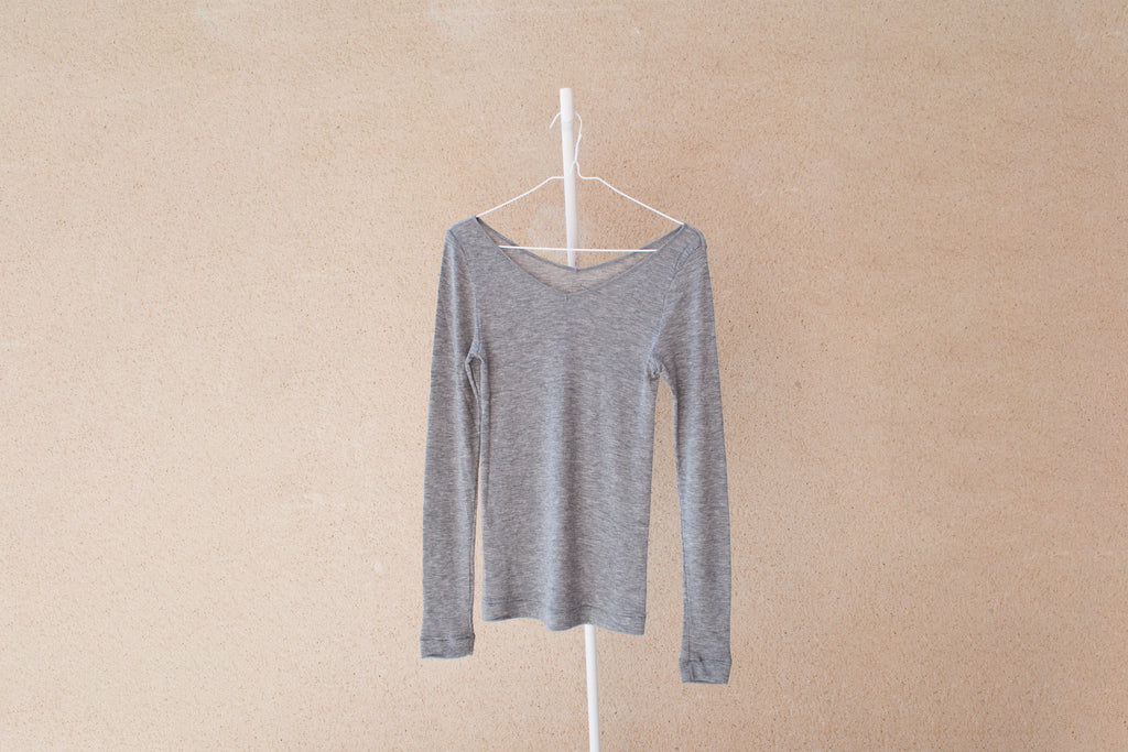 MALU BILLIE -Double V-neck long sleeve-