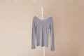 MALU BILLIE -Double V-neck long sleeve-