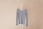 MALU BILLIE -Double V-neck long sleeve-