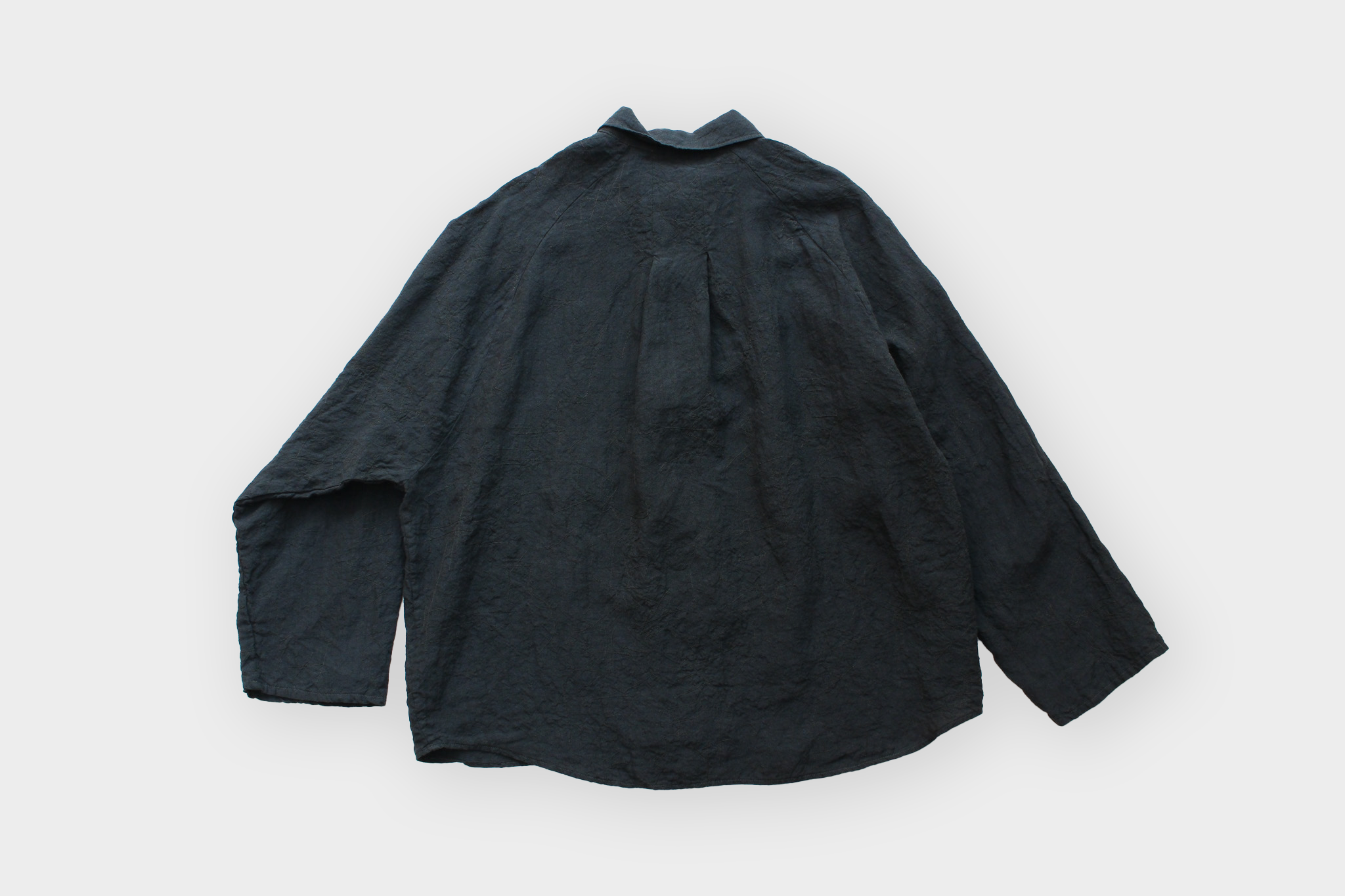 amachi. Phenomena Embroidery Shirt/Deep Green