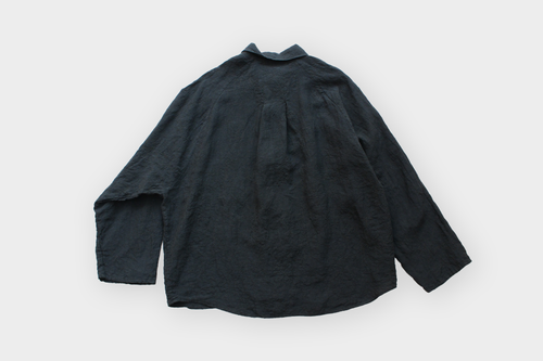 amachi. Phenomena Embroidery Shirt/Deep Green