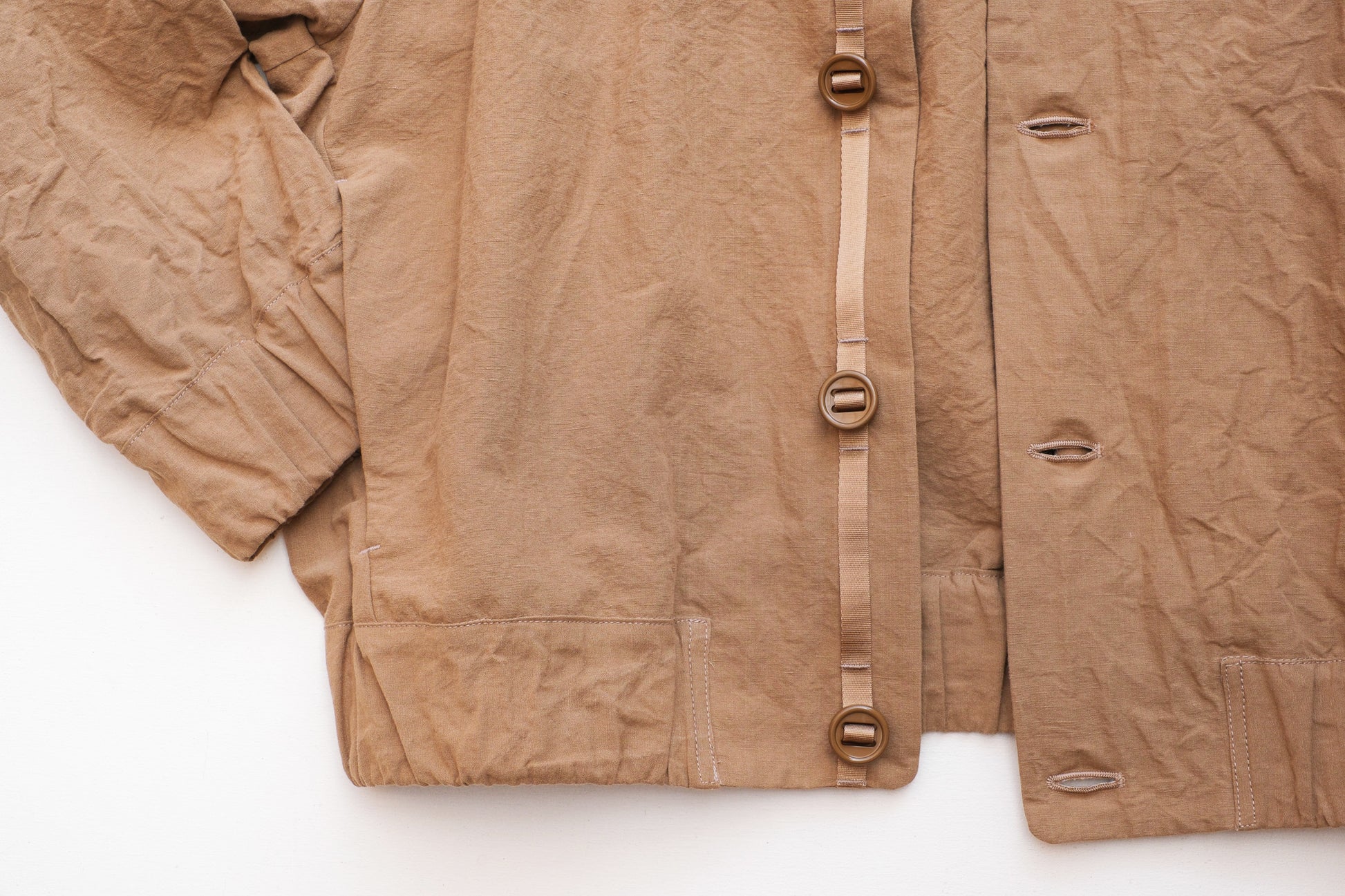 MAN-TLE R18S3 "Gum Shirt" Reed Linen