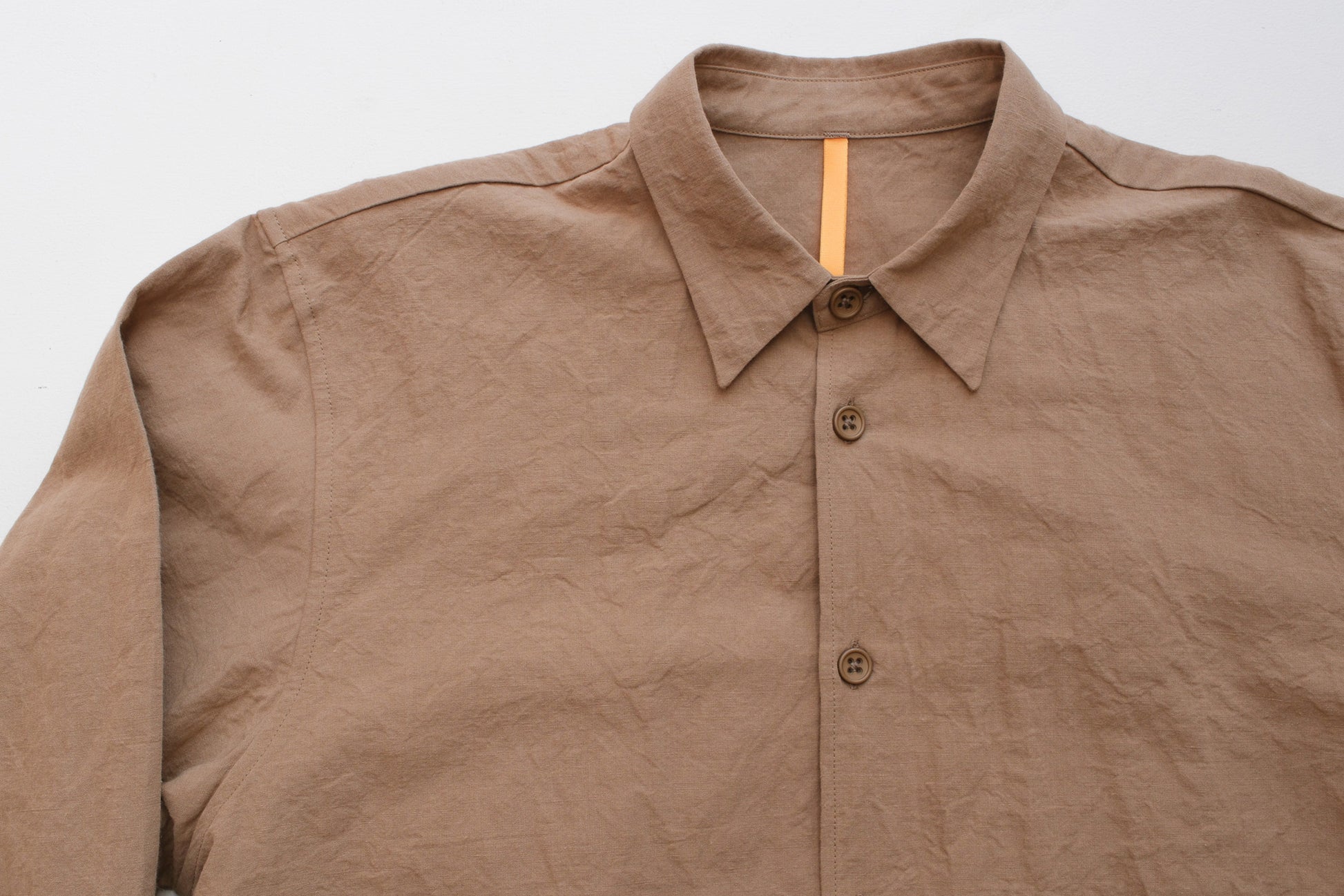 MAN-TLE R18S8 "Weather Shirt" Reed Linen