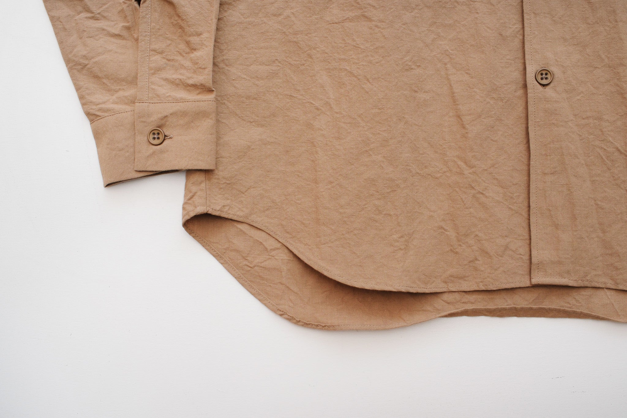 MAN-TLE R18S8 "Weather Shirt" Reed Linen
