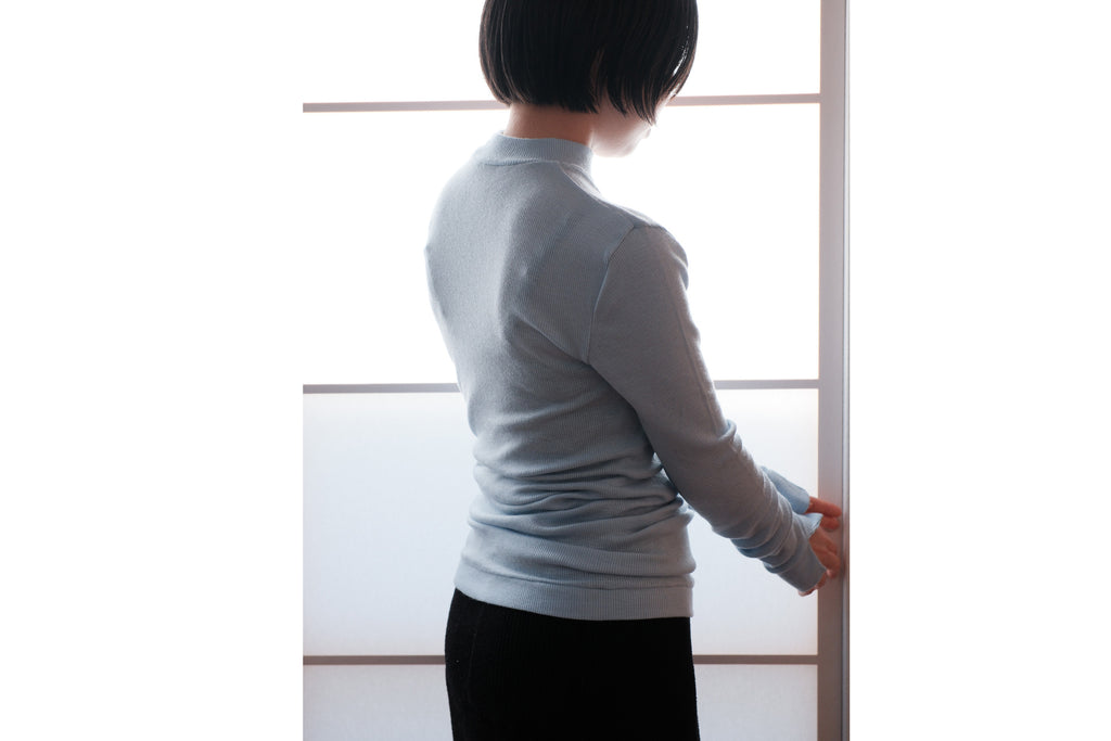 MALU GIA -Mock neck long sleeve-