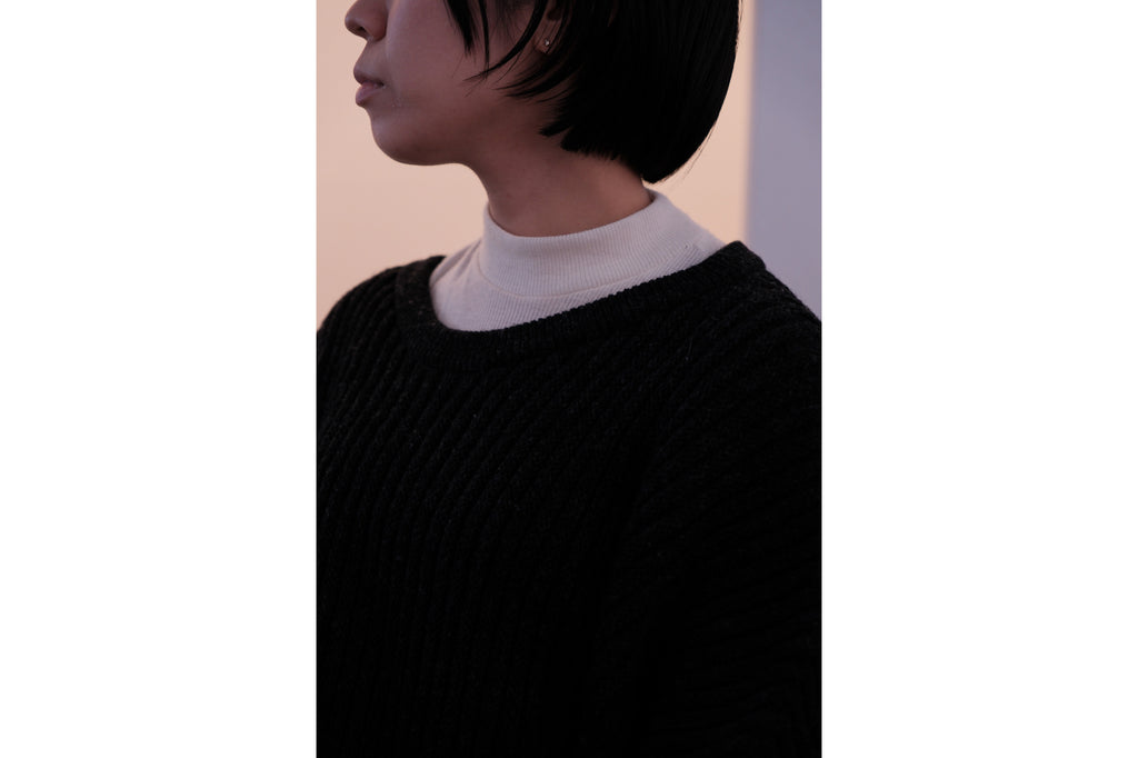 MALU GIA -Mock neck long sleeve-