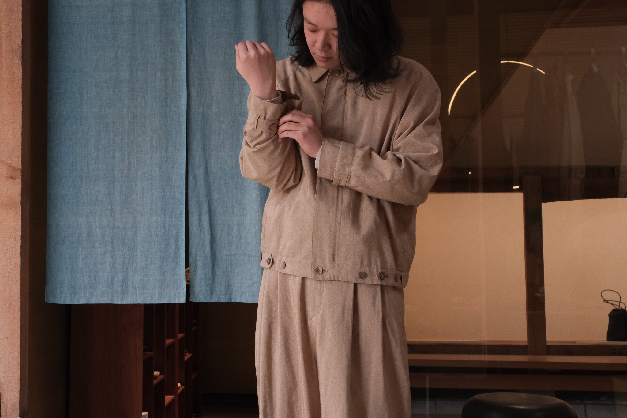 amachi. 19 buttons blouson