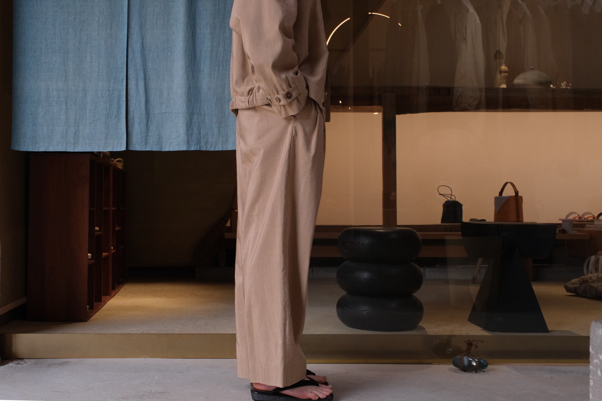 amachi.　Belted Baggy