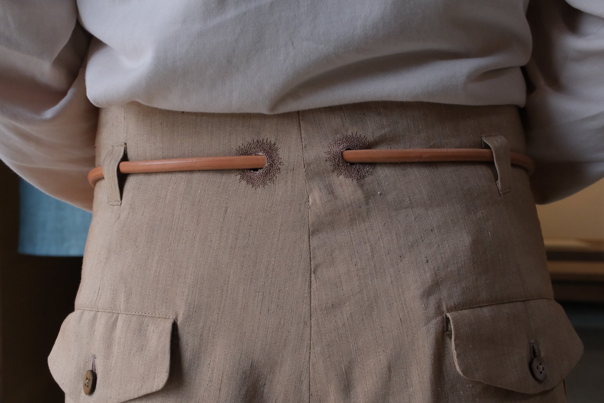 amachi.　Belted Baggy