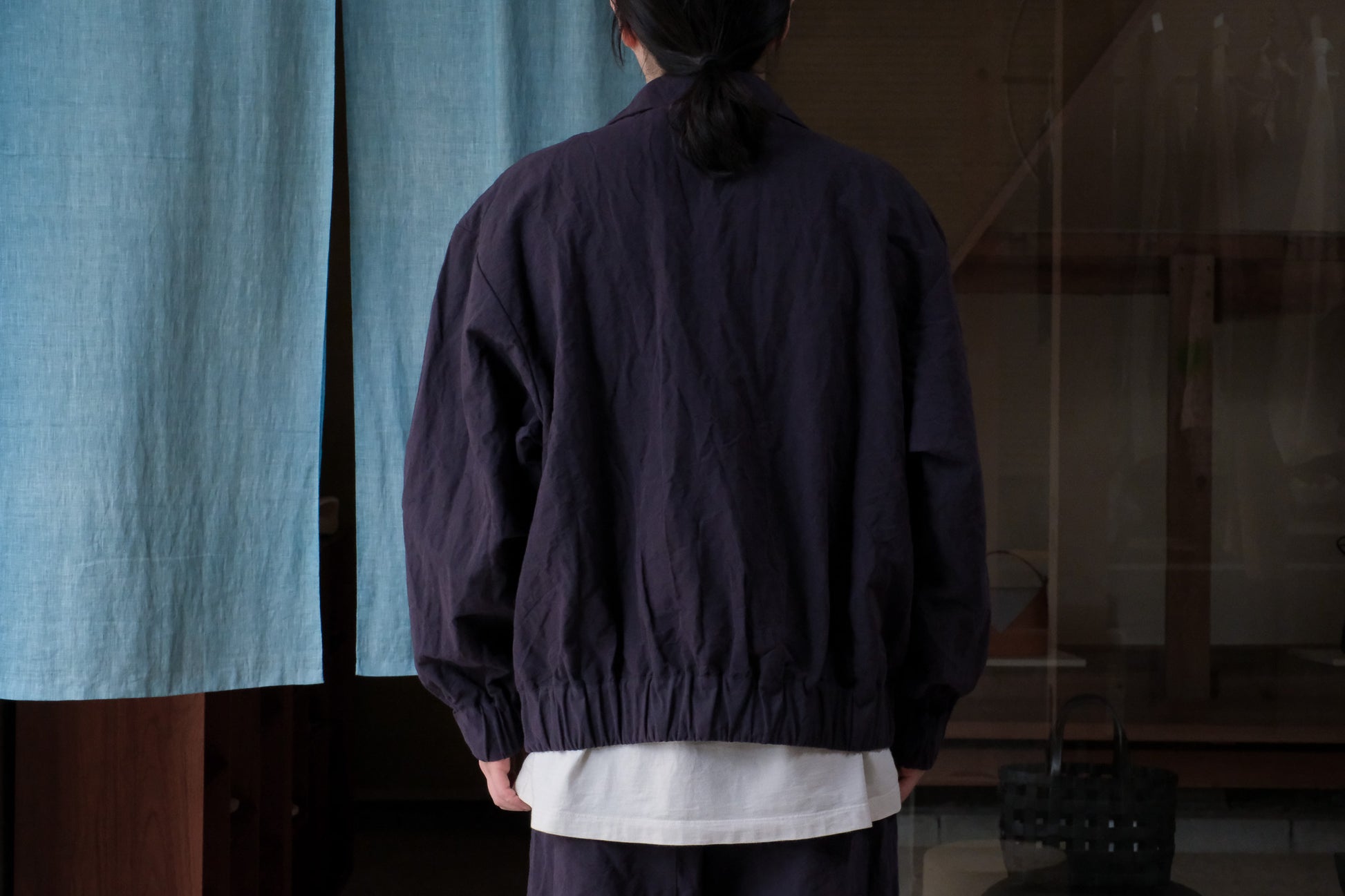 MAN-TLE R18S3 "Gum Shirt" Rock Linen