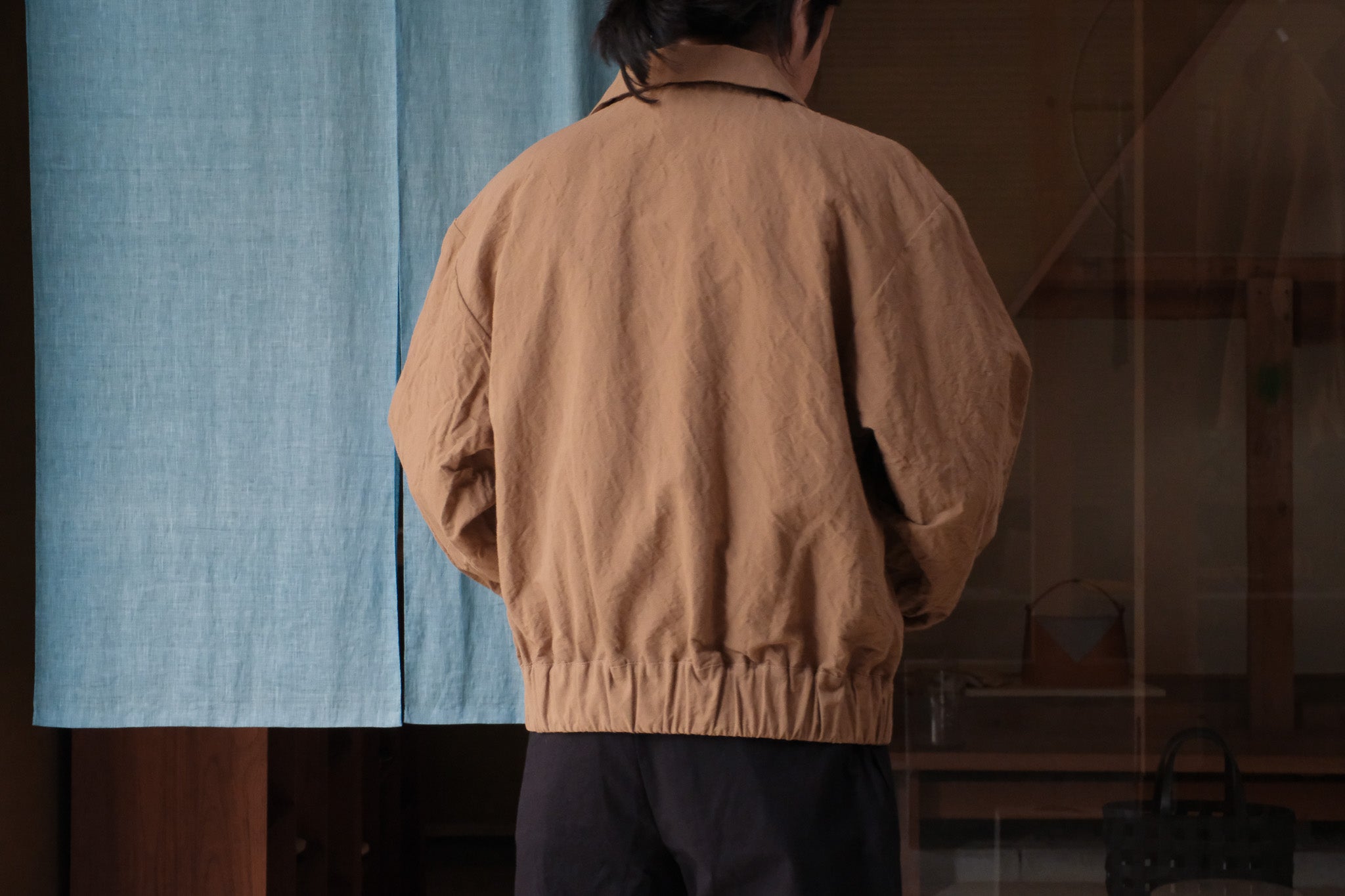MAN-TLE R18S3 "Gum Shirt" Reed Linen