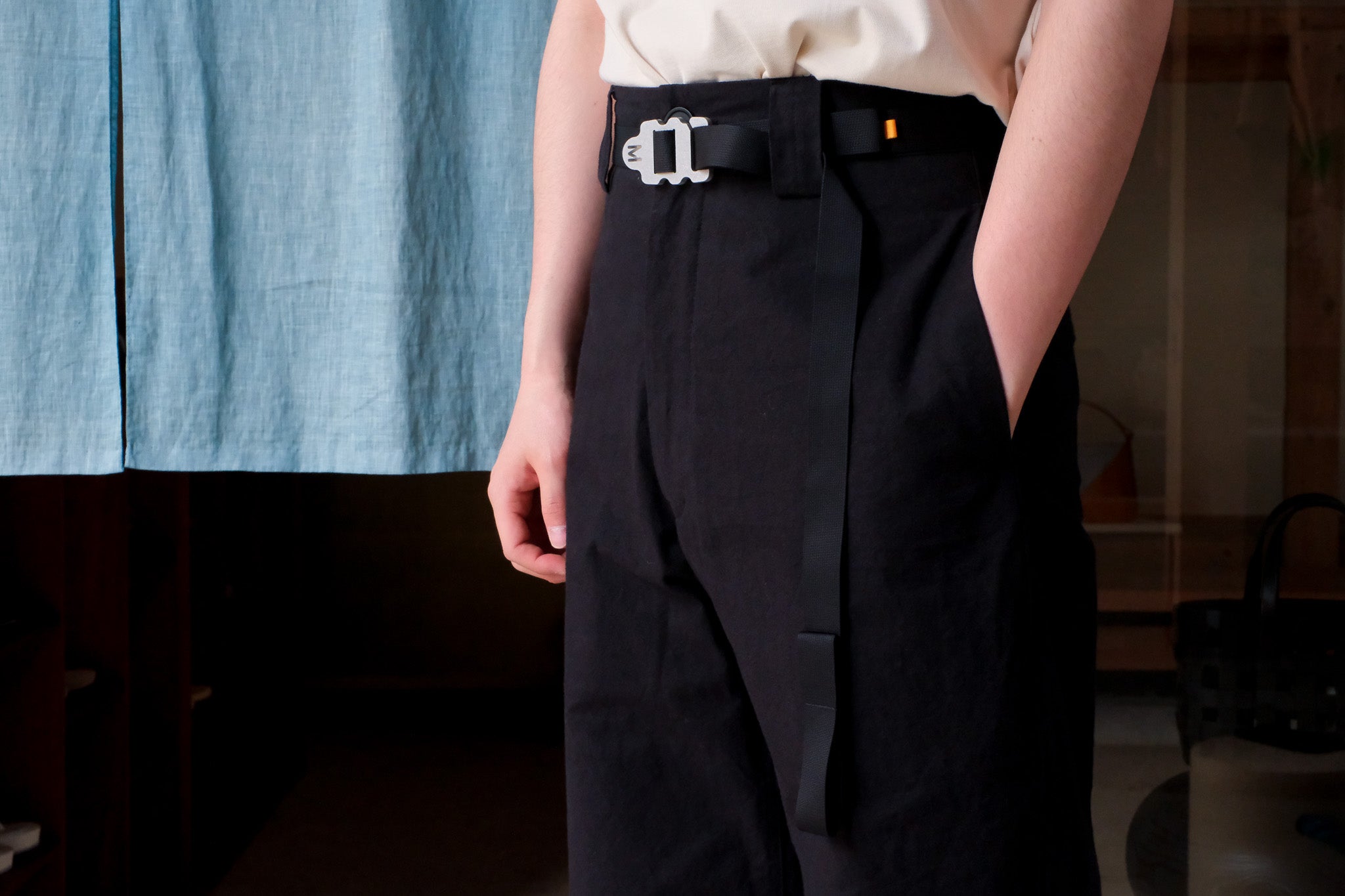 MAN TLE　R0K3 "MT Belt" Black-Black