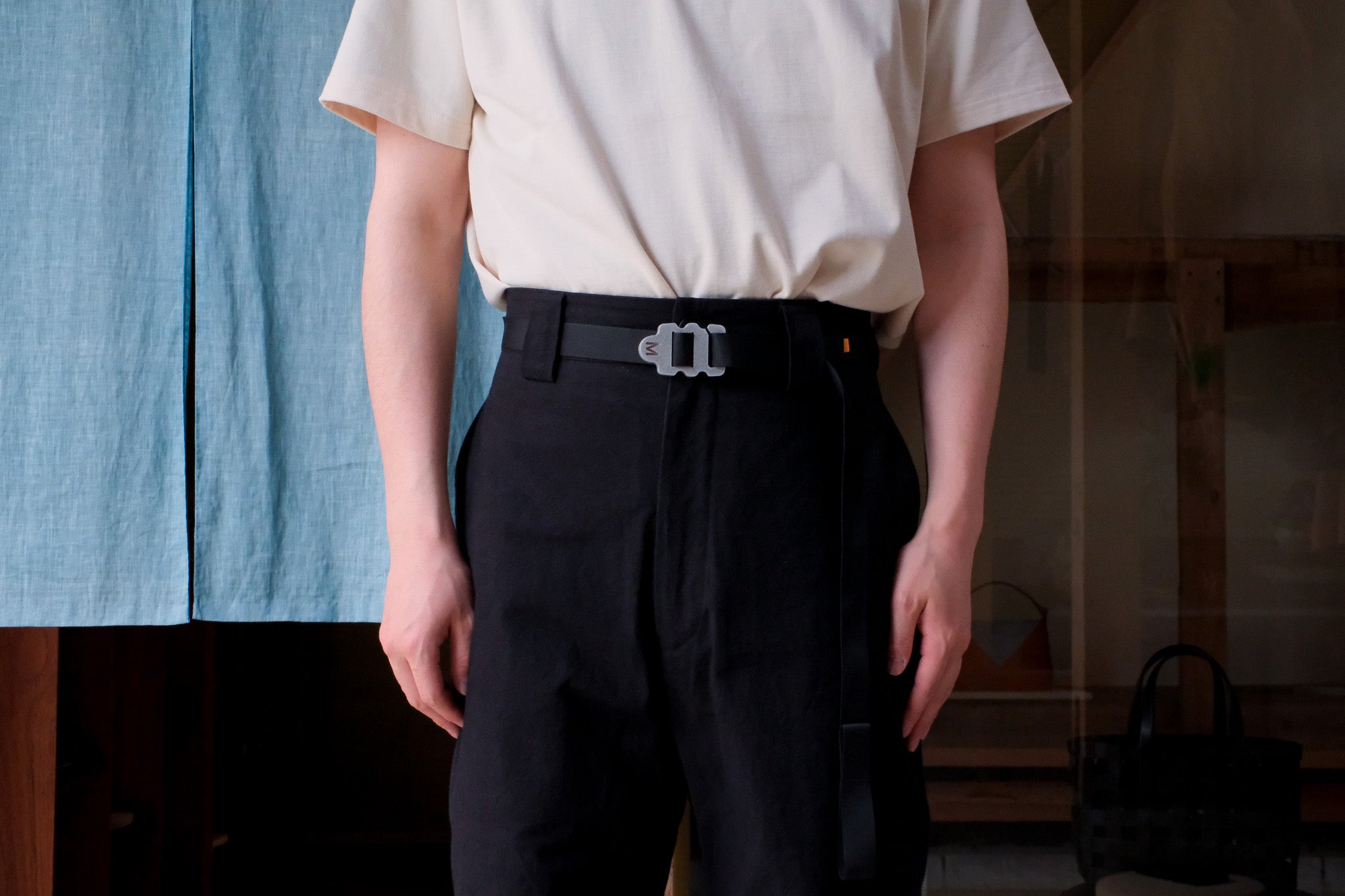 MAN TLE　R0K3 "MT Belt" Black-Black