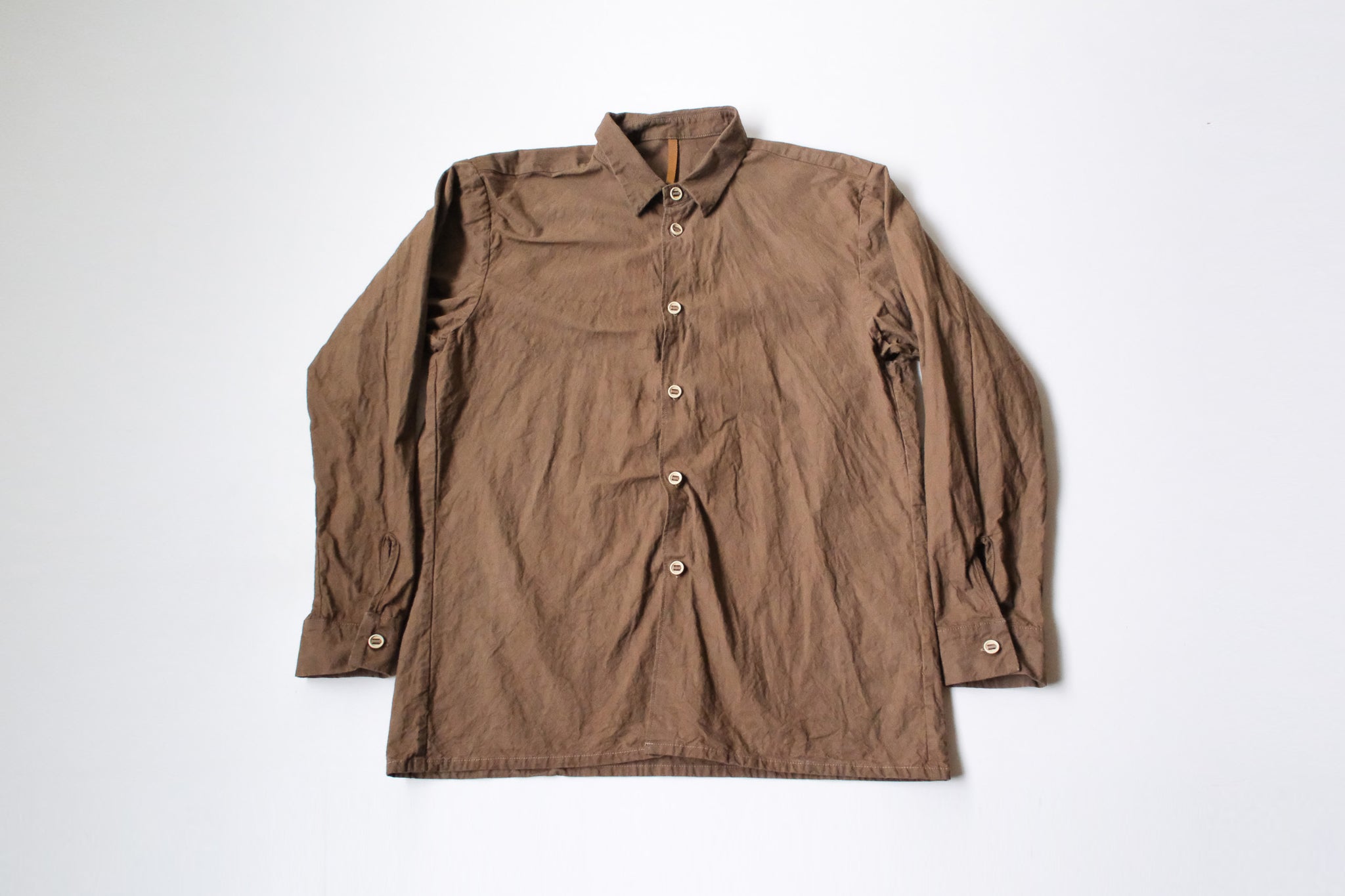 MAN-TLE SHIRT SPS1 Mud Dyeing