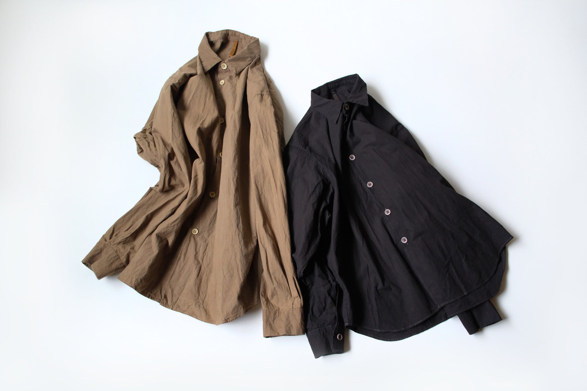 MAN-TLE SHIRT R0S8 Mud Dyeing