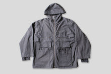 画像をギャラリービューアに読み込む, amachi. Double Layer Work Jacket - Stone Gray
