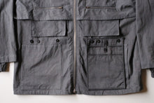 画像をギャラリービューアに読み込む, amachi. Double Layer Work Jacket - Stone Gray
