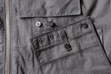 画像をギャラリービューアに読み込む, amachi. Double Layer Work Jacket - Stone Gray
