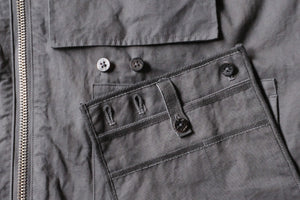 amachi. Double Layer Work Jacket - Stone Gray