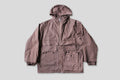 amachi. Double Layer Work Jacket - Deep Red Brown