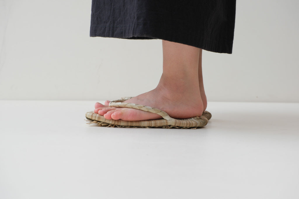 民具なかぎり　アダン草履