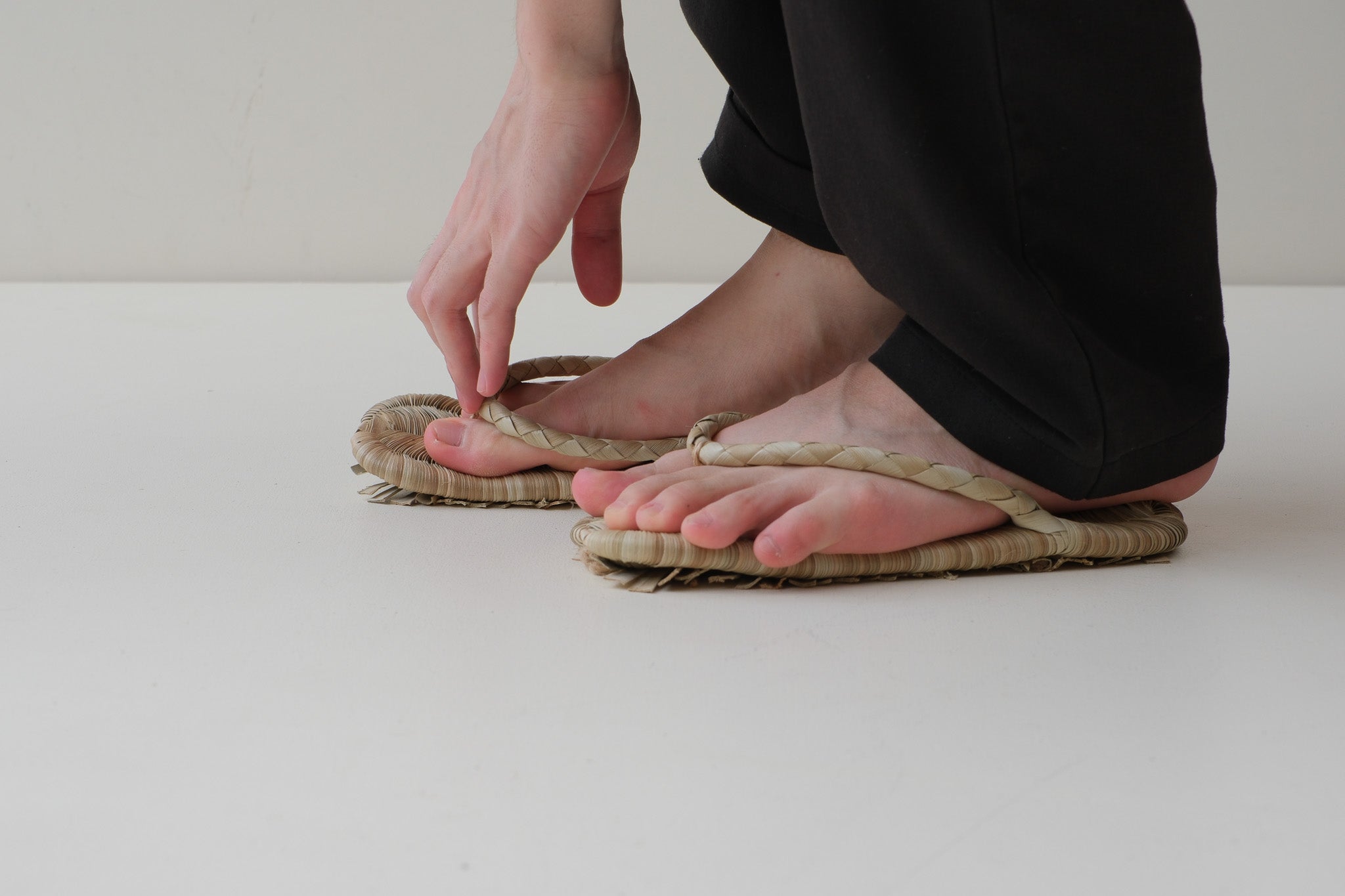 民具なかぎり　アダン草履