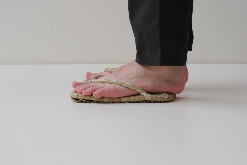 民具なかぎり　アダン草履