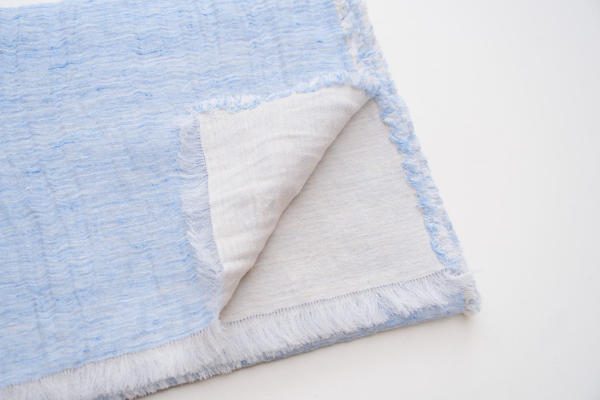 Watanabe Textile　napped blanket shawl linen