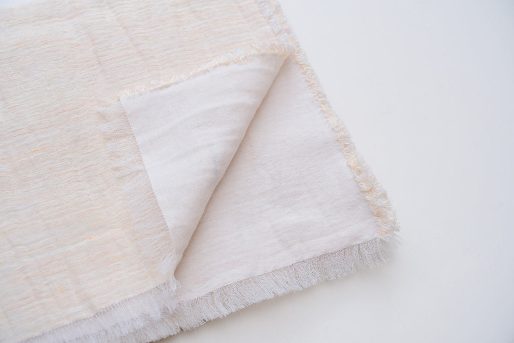 Watanabe Textile　napped blanket shawl linen