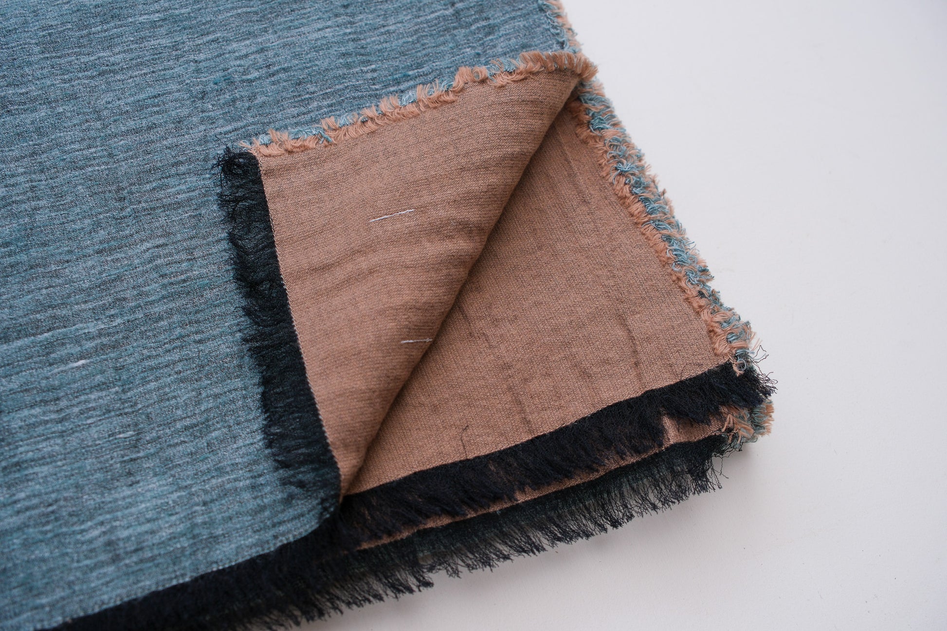 Watanabe Textile　napped blanket shawl linen