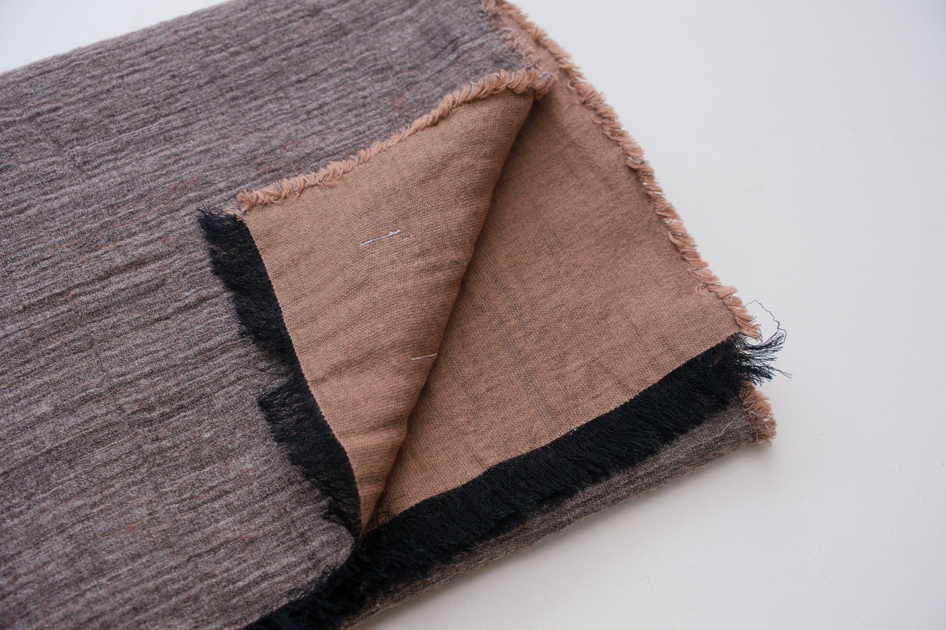 Watanabe Textile　napped blanket shawl linen