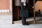 CHACOLI　Frame tote  BLK