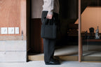 CHACOLI　Frame tote  BLK
