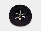 MAN-TLE DEEP SIX PANEL HAT R0C2 Black Wax