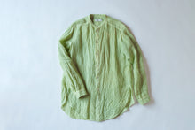 画像をギャラリービューアに読み込む, amachi. Side Slit Shirt Green
